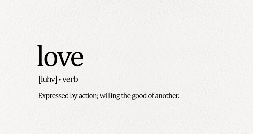 Love is action: Caring for our elderly