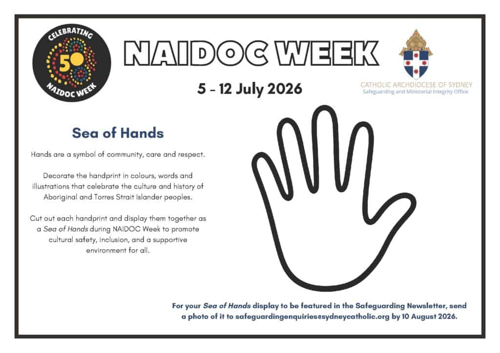 NAIDOC Week 2026 - Sea of Hands